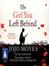 Cover image for The Girl You Left Behind